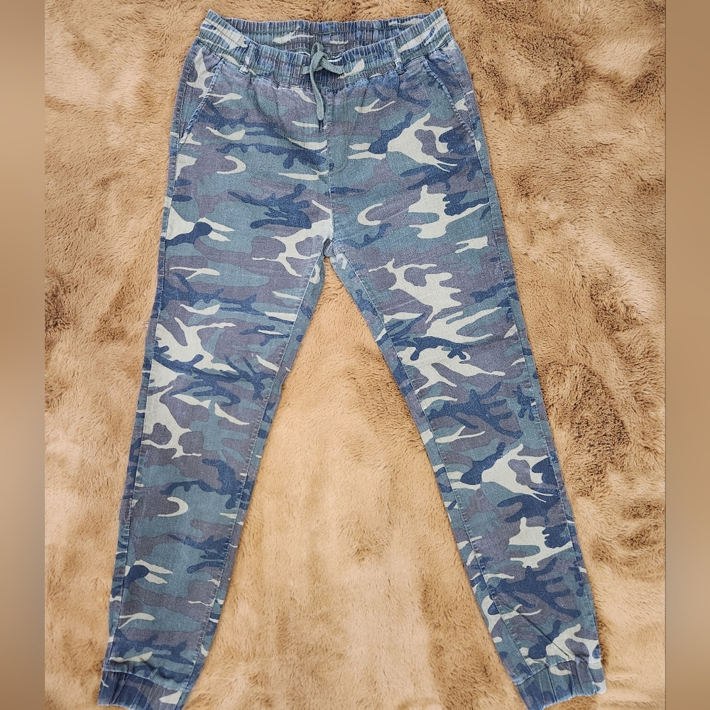 Riflessi, women's XL, Camouflage Jogger Pants